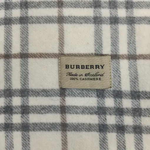 Genuine 100% Cashmere Super Soft Women Burberry Scarf