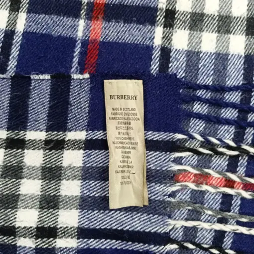 Classic Giant Check 100% Cashmere Burberry Women Scarf