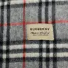 Original 100%Cashmere Nova Check Grey Vintage Burberry’s Scarf for Winters