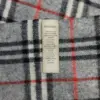 Original 100%Cashmere Nova Check Grey Vintage Burberry’s Scarf for Winters