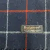 100% Lambswool Burberrys Scarf Vintage Nova Check Made in England