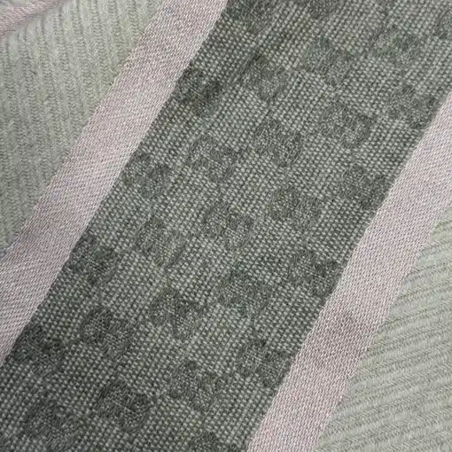 Vintage GUCCI GG Logo Gray Scarf - Image 2