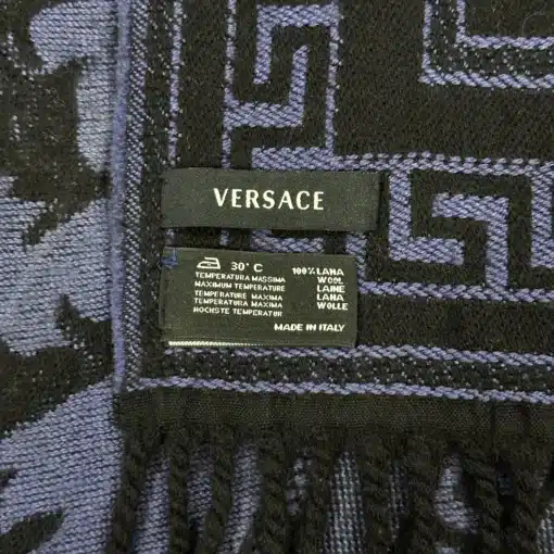 Original Versace Vintage Floral Scarf - Image 5