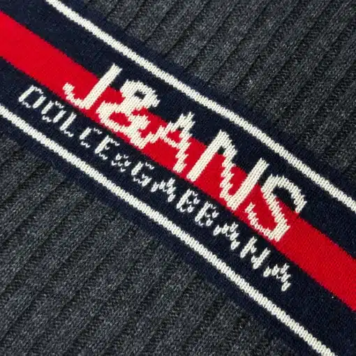 Dolce&Gabbana J&ANS Vintage Knitted Scarf - Image 3