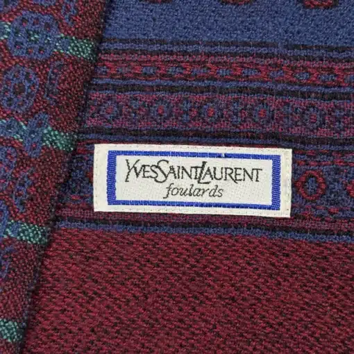 YvesSaintLaurent YSL Foulards Wool Scarf - Image 6