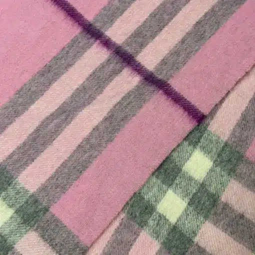 BURBERRY Authentic Giant Check Pink Scarf - Image 2
