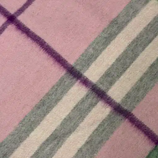 BURBERRY Authentic Giant Check Pink Scarf - Image 3