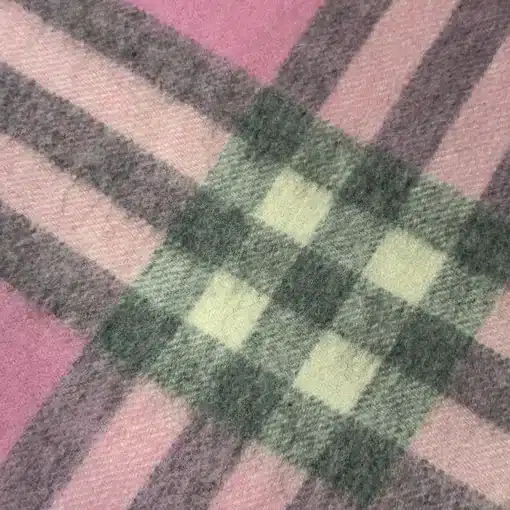 BURBERRY Authentic Giant Check Pink Scarf - Image 4