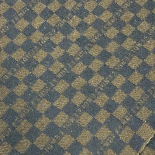 FENDI Authentic FF Logo Brown Wool Scarf - Image 3