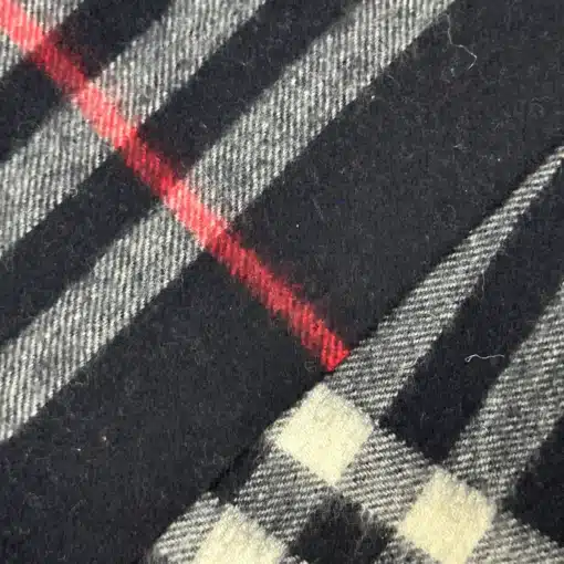 BURBERRY Authentic Giant Check Black Scarf - Image 2