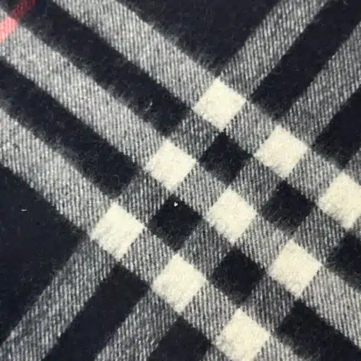 BURBERRY Authentic Giant Check Black Scarf - Image 3