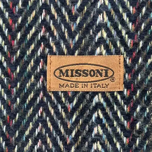 Authentic Missoni ZigZag Pattern wool scarf - Image 4
