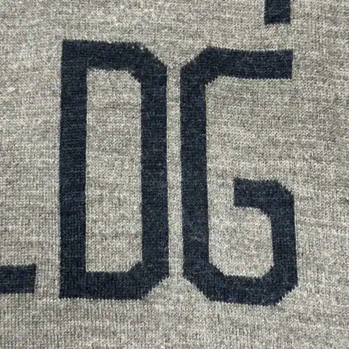 D&G Logo Dolce&Gabbana Wool Scarf - Image 3