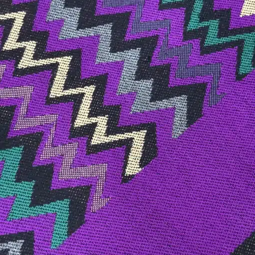 Original Missoni Multi color ZigZag Wool Scarf - Image 3