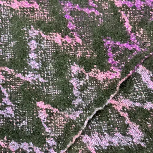 Vintage Missoni Violet ZigZag Scarf - Image 2