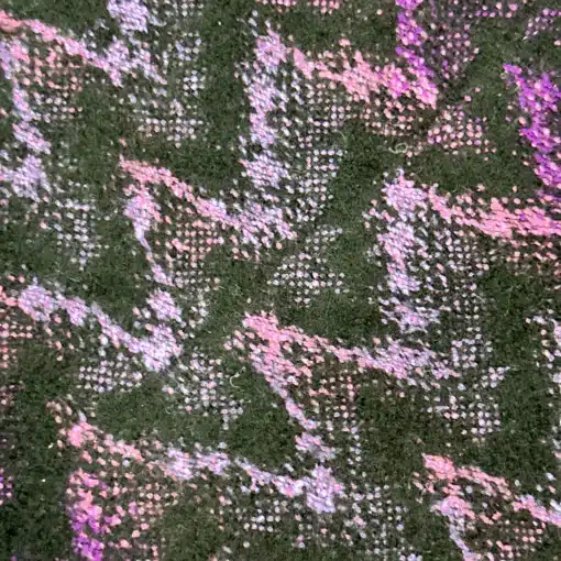 Vintage Missoni Violet ZigZag Scarf - Image 3