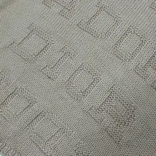 Christian DIOR Paris Logo Knitted Pink Scarf - Image 3