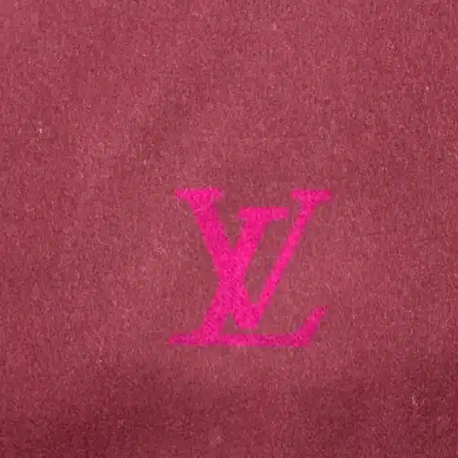 Louis Vuitton LV 100% Cashmere Red Scarf - Image 3