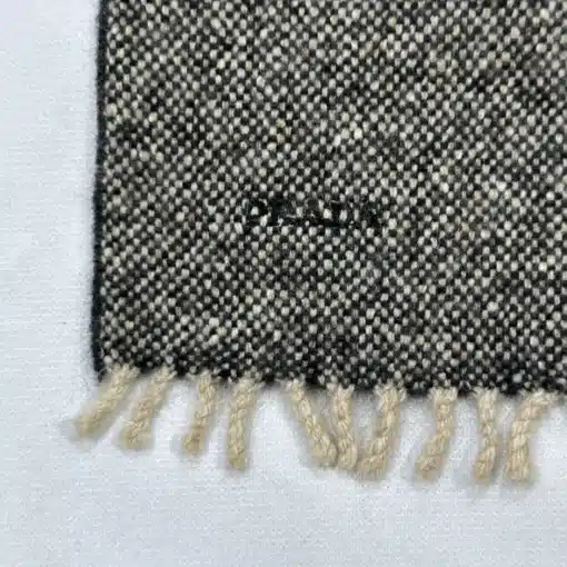 Authentic PRADA 100% Wool Scarf - Made Italy - Image 4
