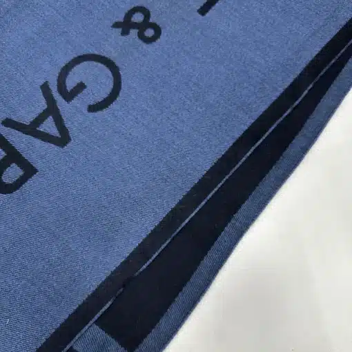 Dolce&Gabbana Logo Reversible Wool Scarf - Image 3