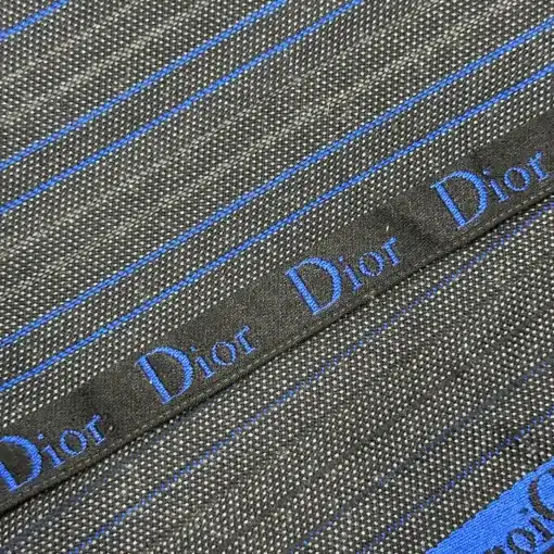 Christian DIOR Wool Silk Blended Scarf - Image 2