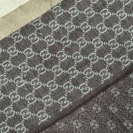 Authentic GUCCi GG Logo Stripped Scarf - Image 2