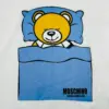 TEDDY BEAR PRINT MOSCHINO COUTURE T-SHIRT FOR MEN