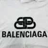 100% Original Logo Print Men’s Balenciaga T-Shirt in White