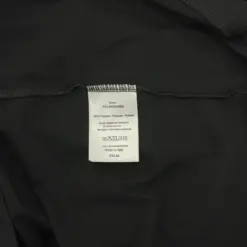 100% Original Black Cotton Christian Dior T-Shirt with Embroidered Logo