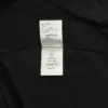 100% Original Black Cotton Christian Dior T-Shirt with Embroidered Logo