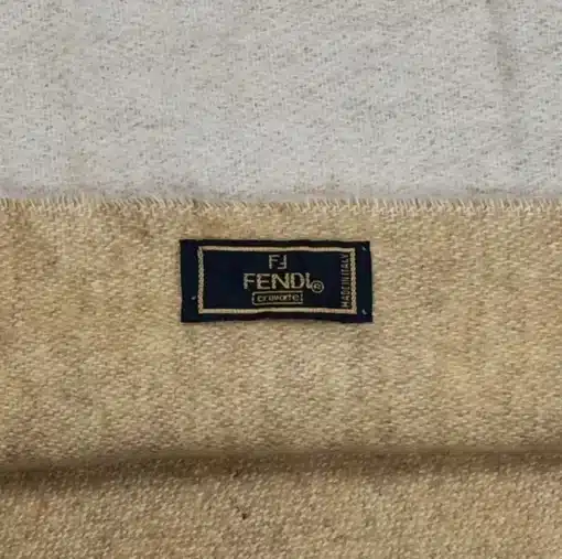 FENDI Vintage FF Reversible Scarf - Image 2