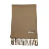 Authentic Super Soft 100% Cashmere Camel Brown Burberry Plain Scarf for Sale