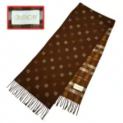Givenchy brown color gg scarf