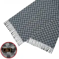 gray color vintage fendi scarf