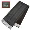 Versace scarf in gray and brown color
