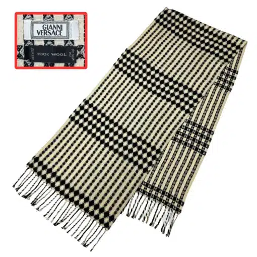 Gianni versace wool scarf for men or women