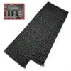 Givenchy black & gray scarf 75% wool and 25% acrylic