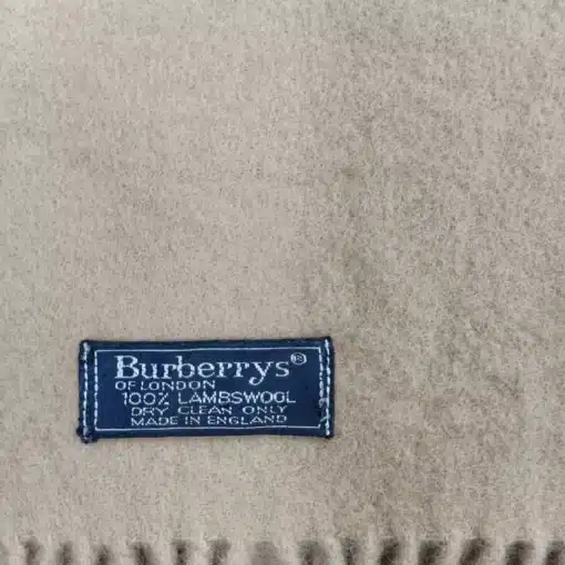 BURBERRY Classic Vintage Beige Women Scarf - Image 3