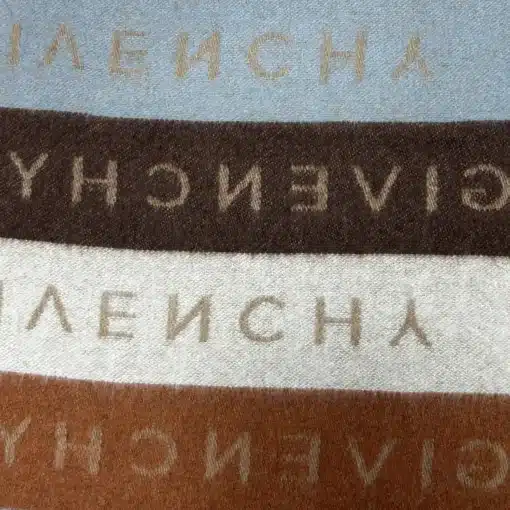 Super Soft GIVENCHY Paris Logo Scarf - Image 3