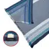 burberrys london blue stripped scarf