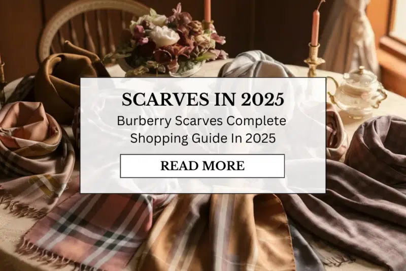 A Complete Burberry Scarf Shopping Guide