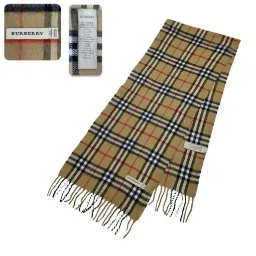 Burberry Cashmere Beige Scarf