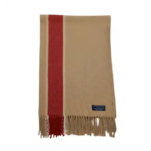 Burberry 90% Merinoswool 10% Cashmere LOGO Scarf - Image 2