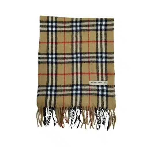 Burberry Cashmere Beige Scarf - Image 2