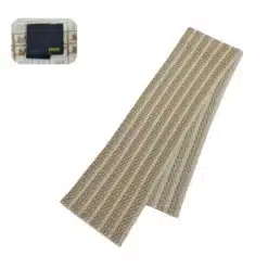 FENDI FF Logo Beige Wool Scarf