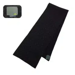 FENDI FF Logo 100% Wool Coded Scarf