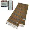 Burberry Scarf Beige Check Cashmere Scarf