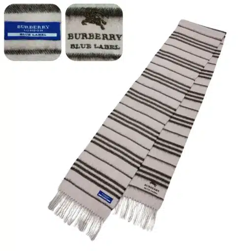 Burberry Blue Label Cashmere Pink Scarf
