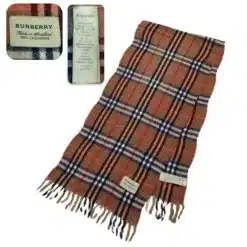 Burberry cashmere beige vintge scarf