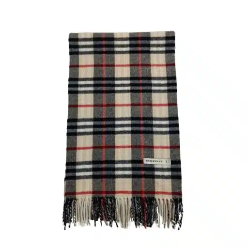 Burberry Vintage Nova Check Beige Scarf - Image 2